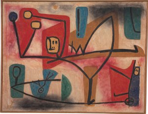 Übermut, 1939 door Paul Klee