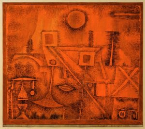Landschappelijk-fysiognomisch door Paul Klee