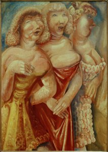 Drie zangeressen