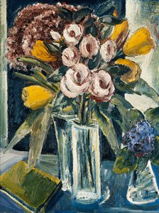 Stilleven van Bloemen door Paul Kleinschmidt