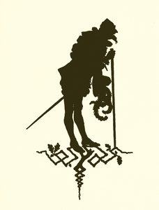 Een Midzomernachtsdroom, silhouet door Paul Konewka