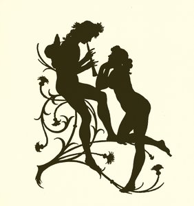 Een Midzomernachtsdroom, silhouet door Paul Konewka