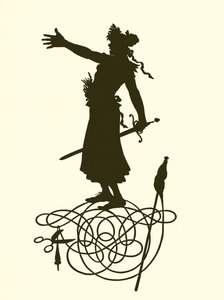 Een Midzomernachtsdroom, silhouet door Paul Konewka
