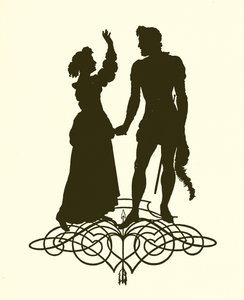 Een Midzomernachtsdroom, silhouet door Paul Konewka