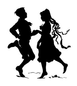 Silhouet door Paul Konewka