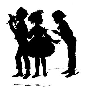 Silhouet door Paul Konewka