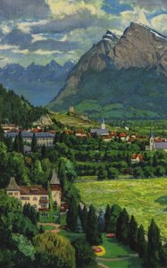 Zwitserse kuuroorden: Ragaz, met Churfirsten en Gonzen