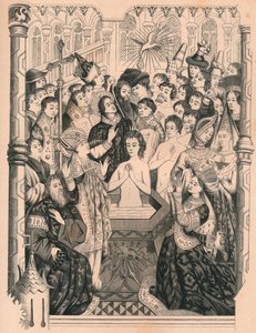 Doop van koning Clovis I, 15e eeuw, 1849