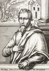 Michael Servetus, ook bekend als Miguel Servet of Miguel Serveto door Paul Lacroix
