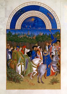 Mei, 1412-1416 door Paul Limbourg