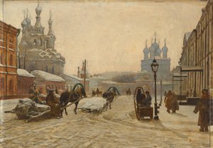 De Kerk van de Geboorte van de Theotokos op Putinki en het Passie Strastnoy Klooster