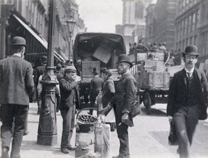Sherbet of Waterseller in Cheapside, 1893