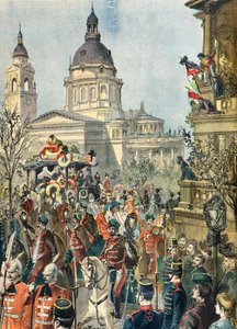 De begrafenis van Lajos Kossuth