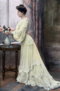 Franse actrice Rosa Bruck in 1903