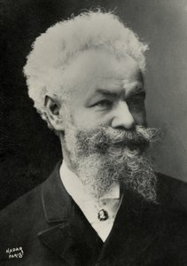 Portret van Michel Munkaczy (foto) door Paul Nadar