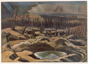Het Veld bij Passchendaele, British Artists at the Front, Vervolg van The Western Front, Deel Drie, Paul Nash