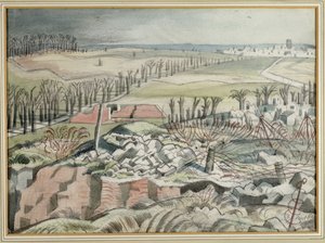Vimy Ridge door Paul Nash