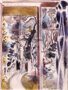 Raam in Iden door Paul Nash