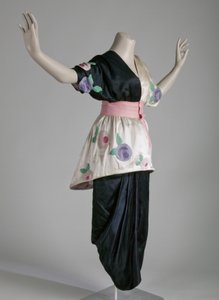 Sorbet avondjurk door Paul Poiret