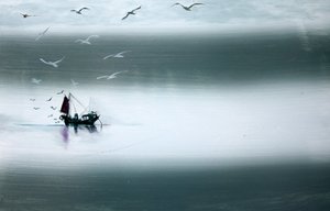 Nachtvissen door Paul Powis