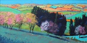 Teme Valley bloesem door Paul Powis