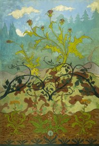 Distels en vingerhoedskruid, 1899 door Paul Elie Ranson