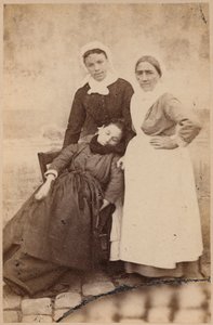 Hysterische epilepsie, aanval, epileptoïde fase, illustratie uit 