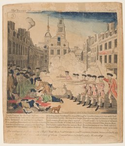 Het Bloedbad van Boston, 5 maart 1770