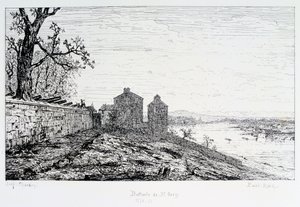 Batterij van St. Ouen, Beleg van Parijs, 1870-1871
