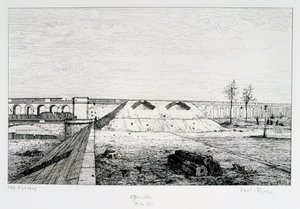 Grenelle, Beleg van Parijs, 1870-1871 door Paul Roux