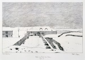 Porte du Point du Jour, Beleg van Parijs, 1870-1871