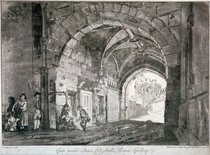 Poort onder Queen Elizabeth