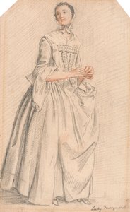 Lady Maynard door Paul Sandby
