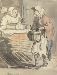 Londense Kreten- Keukenafval door Paul Sandby