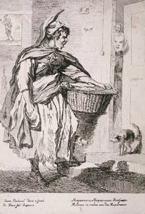 Makreelverkoper, Kreten van Londen, 1760