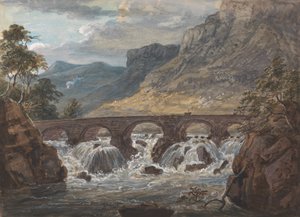 Pont-y-Pier bij Llanroost, Denbighshire
