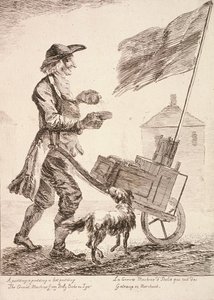 Puddingverkoper, Cries of London, 1760