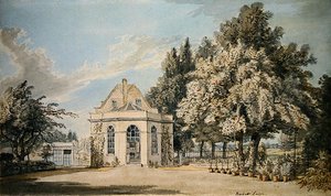 Rackett Lodge, Wandsworth door Paul Sandby