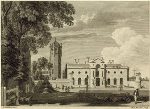 Koninklijke Militaire Academie in Woolwich door Paul Sandby