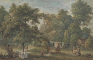 De tuin van Thomas Sandby
