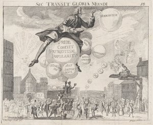 Sic Transit Gloria Mundi, ca. 1762 door Paul Sandwich