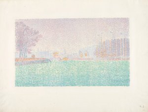 In Vlissingen door Paul Signac
