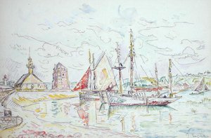 Camaret door Paul Signac