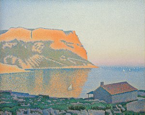 Cap Canaille, Cassis, 1889 door Paul Signac