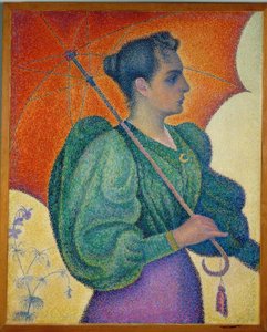 De vrouw met de parasol