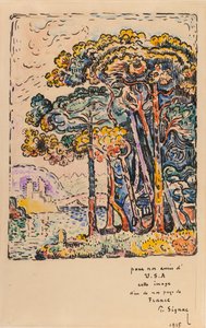Landschap, 1915 door Paul Signac