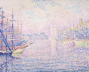 Haven van Marseille, ochtendmist, 1906