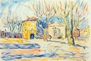 Landschap van Saint-Tropez