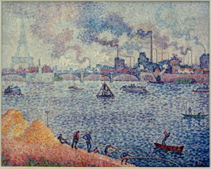 Pont de Grenelle door Paul Signac