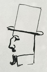 Portret van Félix Fénéon door Paul Signac